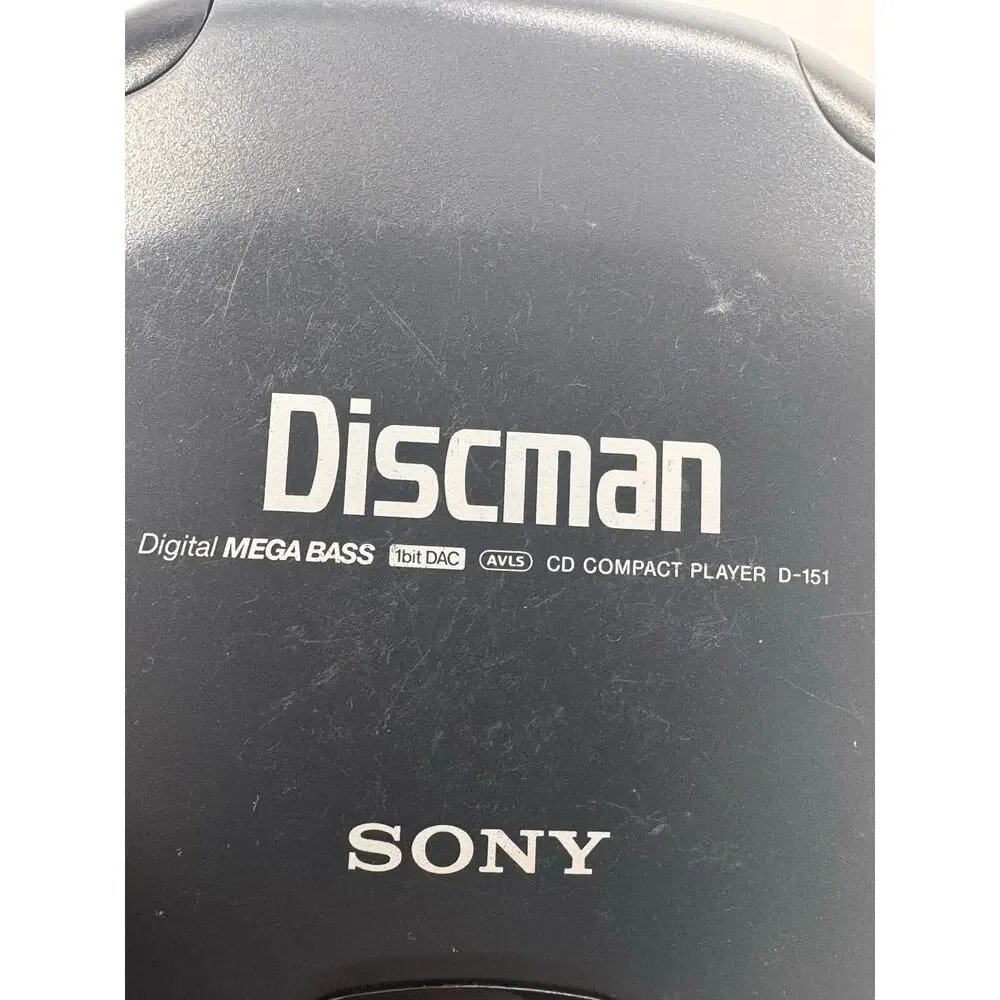 Sony Discman D-151 Digital Mega Bass Portable compact disc player - tested